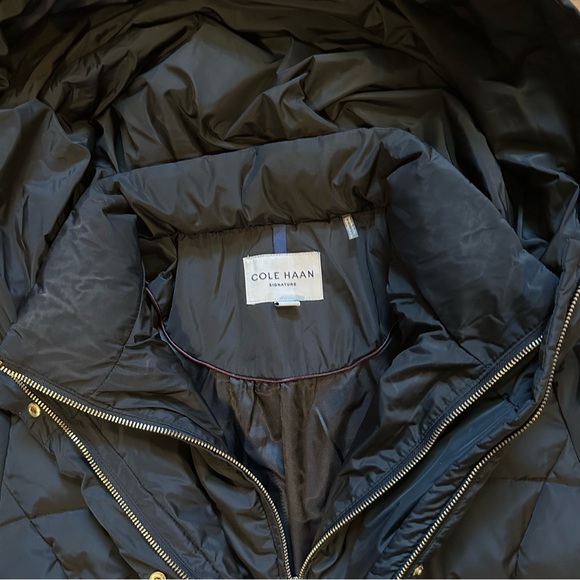 Cole Haan Signature Quilted Puffer Jacket XL - Picture 2 of 16